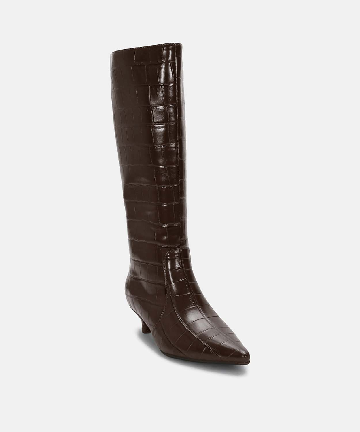 Bota alta tac&oacute;n kitten image number null